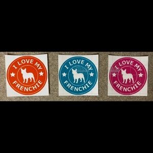 French Bulldog Frenchie Decal Starbucks